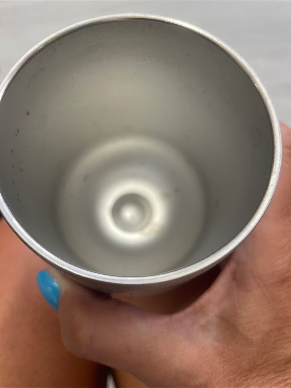 Silver Travel Wine Tumbler - "Best Catch of His Life" - Picture 5 of 5